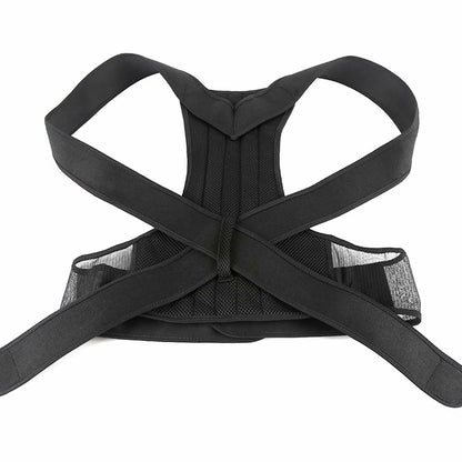 Adjustable Back Posture Corrector and Lumbar Support Brace
