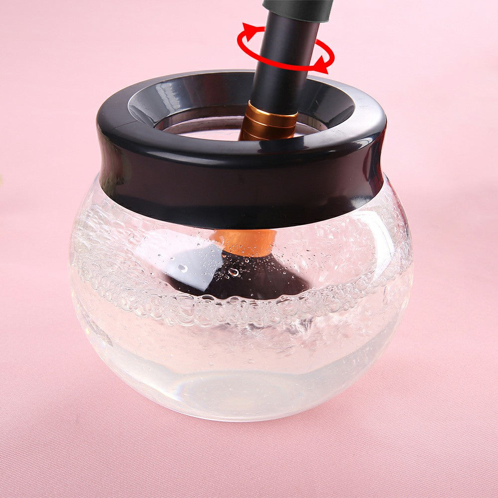 Electric Makeup Brush Cleaner and Dryer Machine Set