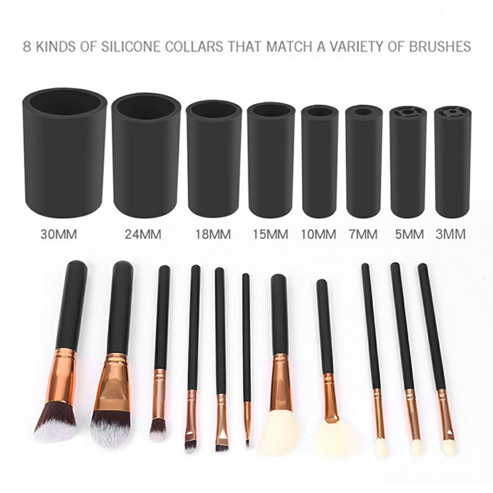 Electric Makeup Brush Cleaner and Dryer Machine Set