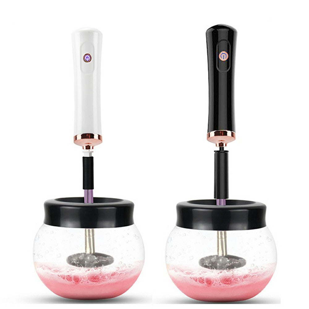 Electric Makeup Brush Cleaner and Dryer Machine Set