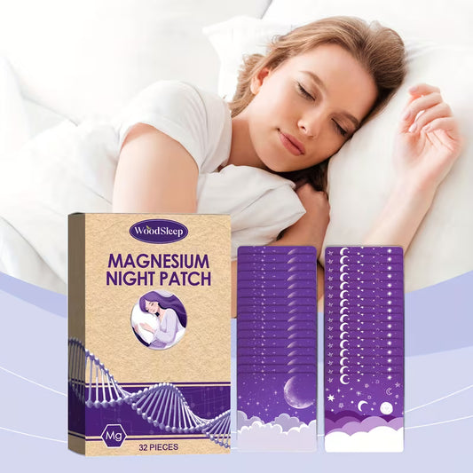 32pcs Lavender Magnesium Chloride Essential Oil Patches
