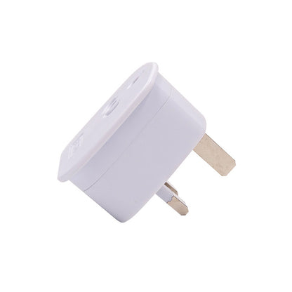 2x US EU To UK Tourist Travel Adaptor AUS/EU/USA/CHINA To UK 3 Pin Plug