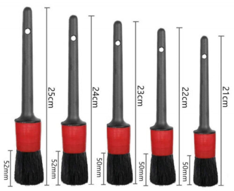 30PCS Car Detailing Wash Brush Set For Interior Exterior Wheels Car Cleaning Kit