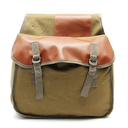 Motorcycle Saddle Bags Throw Over Panniers Travel Expandable Saddlebag UK