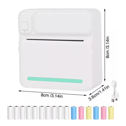 Mini Thermal Printer Pocket Bluetooth Mobile Phone Photos Label Printing Machine