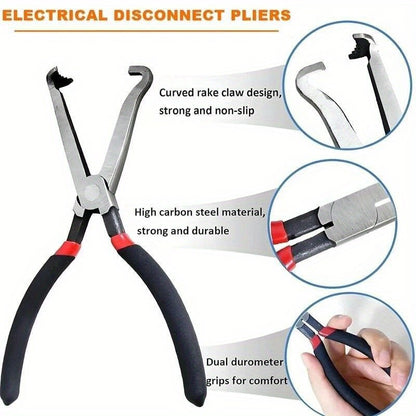 3x Electrical Connector Disconnect Pliers For Cars Automotive Plug Removal Tool
