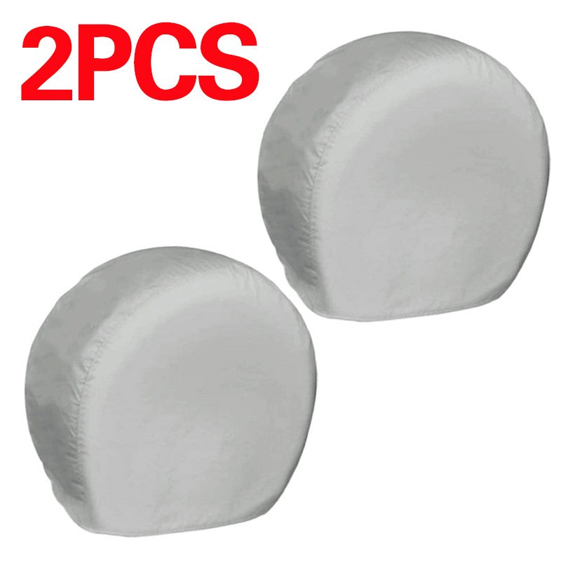 2pcs Heavy Duty Tire Covers RV Wheel Motorhome Wheel Covers Sun Protection