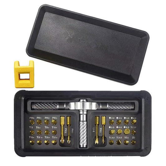 Magnetic Screwdriver Set 30 In 1 DIY Ratchet Screwdriver Kit For Home, Bikes NEW