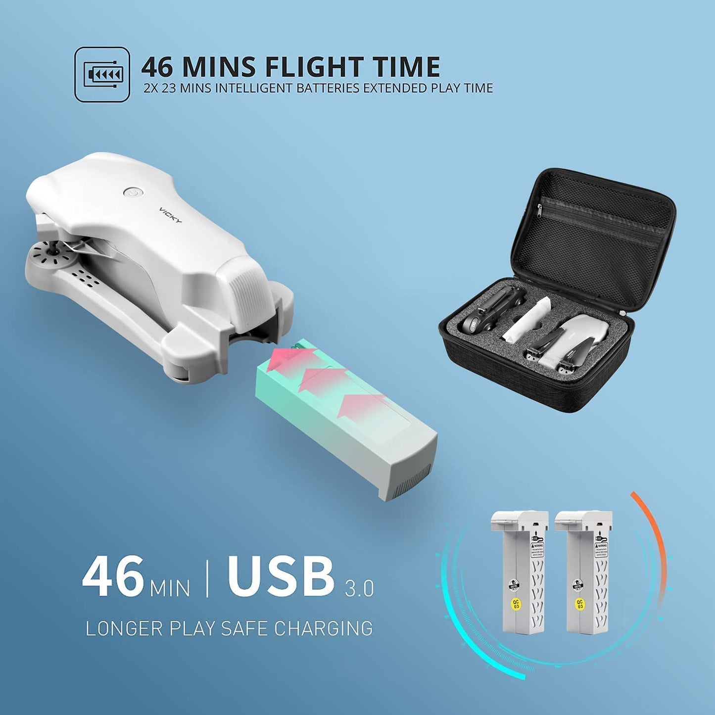 UK F10 Foldable Drone With Camera WIFI FPV For Adults,1080P HD FPV Live Video RC Quadcopter