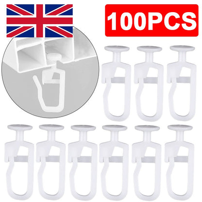 Curtains Hooks For VOLVO MAN IVECO Rear Rail DAF106 Gliders Runners UK