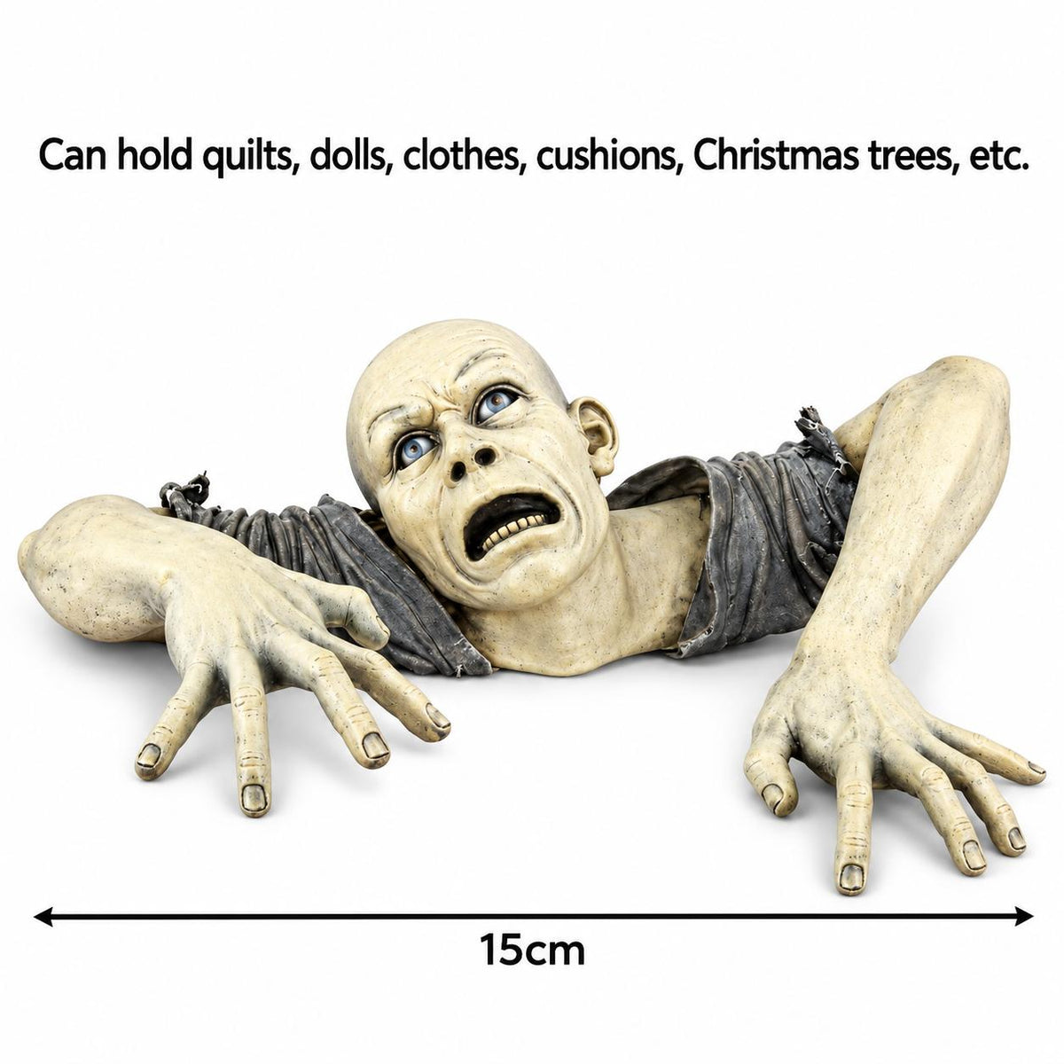 Halloween Crawling Zombie Decoration Outdoor Garden Statue Graveyard Horror Prop for Halloween Decor