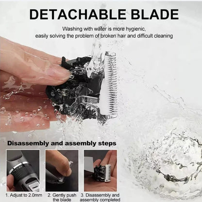 Cordless Hair Clippers For Men - Mens Hair Trimmer Set - Hair Clippers For Men