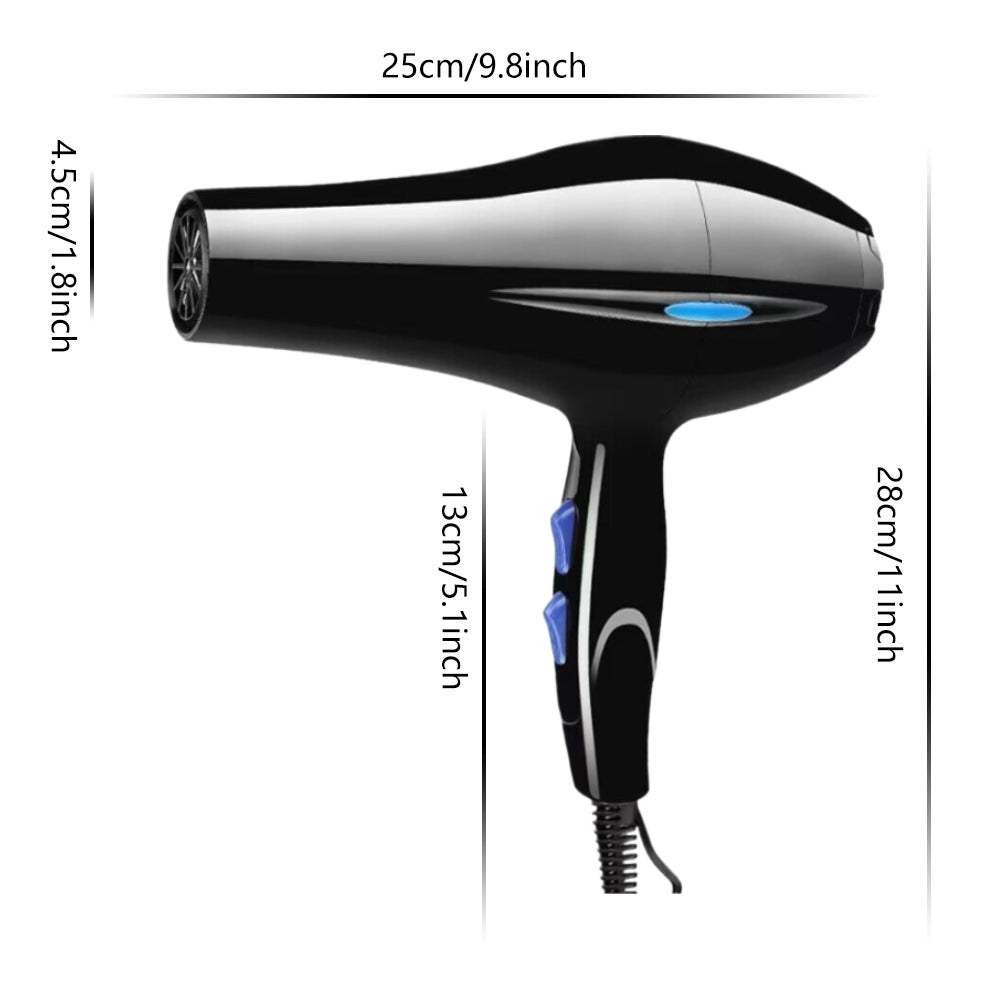 Professional Hair Dryer Fast Drying Ionic Hairdryer With Diffuser Hairdryer UK
