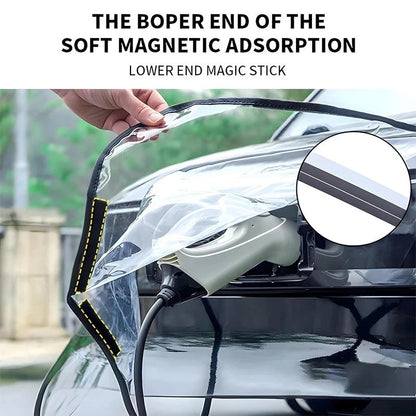 Car Charging Port Cover Waterproof EV Charger Rain Cover EV Charger Cover