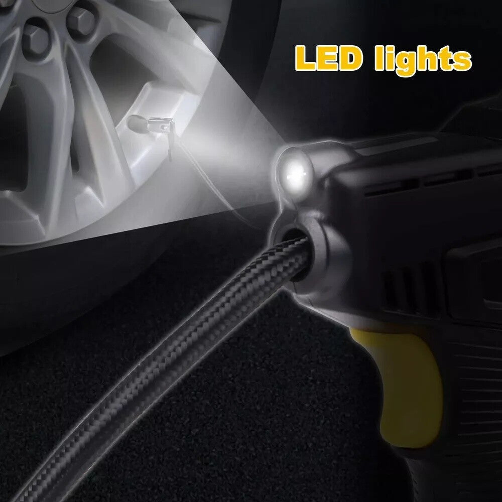 Car Tyre Inflator Cordless 12V Electric Car Tire Air Compressor