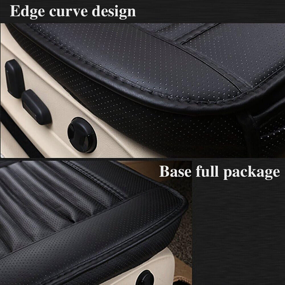 1Pcs 3D Car Front Seat Cover Pad Full Surround PU Leather Chair Cushion Mat