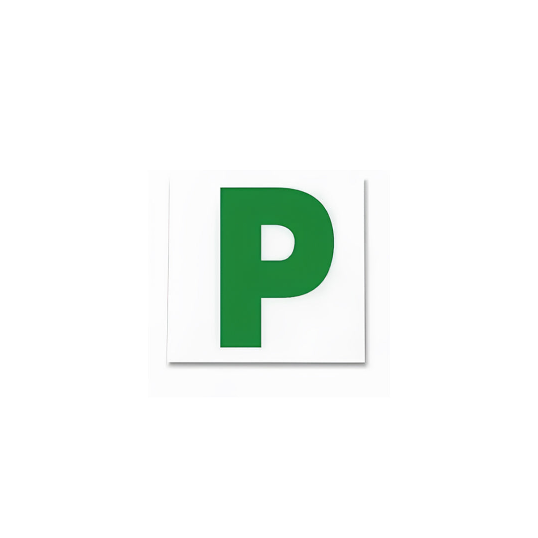 MAGNETIC L & P PLATES CAR LEARNER SIGN STICKERS
