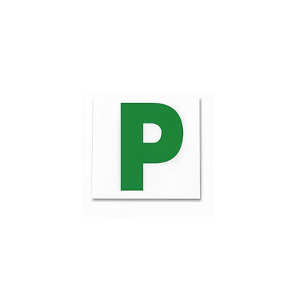 MAGNETIC L & P PLATES CAR LEARNER SIGN STICKERS