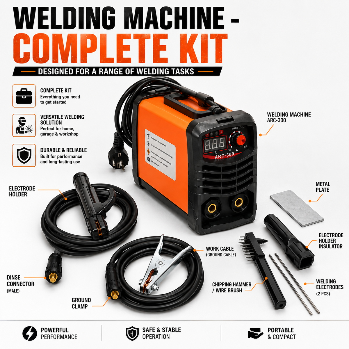 ARC-300 300A Welding Machine Inverter