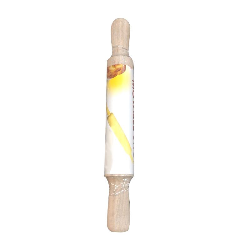 Durable Wooden Roller for Baking Pastry Dough Pizza and Cookies