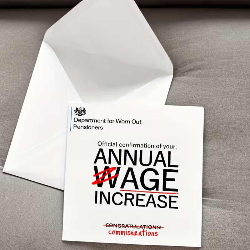 Interesting Birthday Cards for Salary Increases, for The Elderly, for Him, for Her, for Mom And Dad