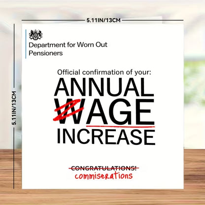 Interesting Birthday Cards for Salary Increases, for The Elderly, for Him, for Her, for Mom And Dad