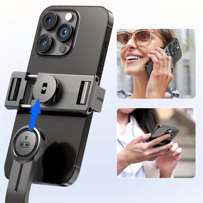 Selfie Stick Tripod, a Telescopic Phone Tripod Stand with a Detachable Remote Control And Phone Holder