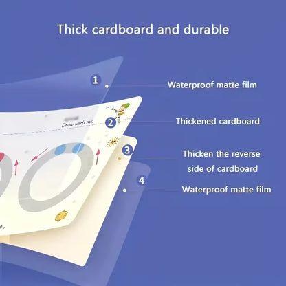 32 Pages Reusable Magic Practice Notebook Set
