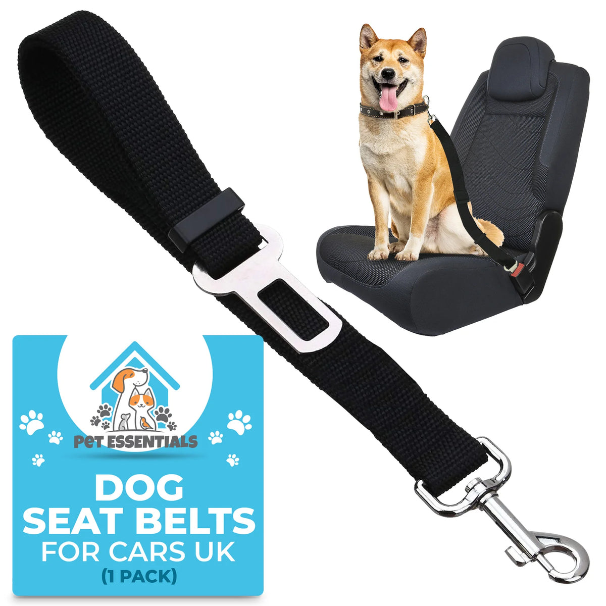 Pet Dog Seat Belt